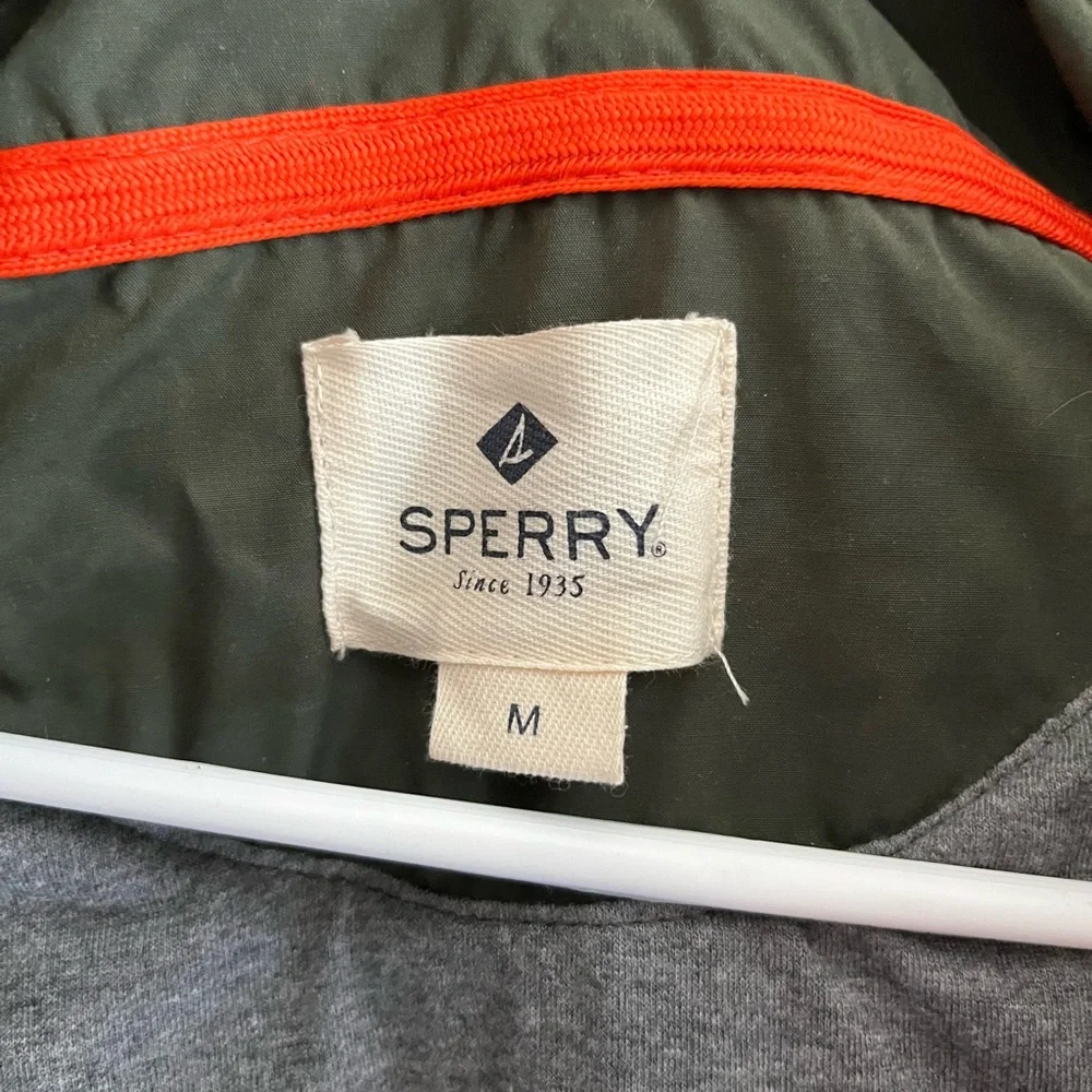 NEW Sperry Hideaway Hoodie Utility Vest - Picture 2 of 5
